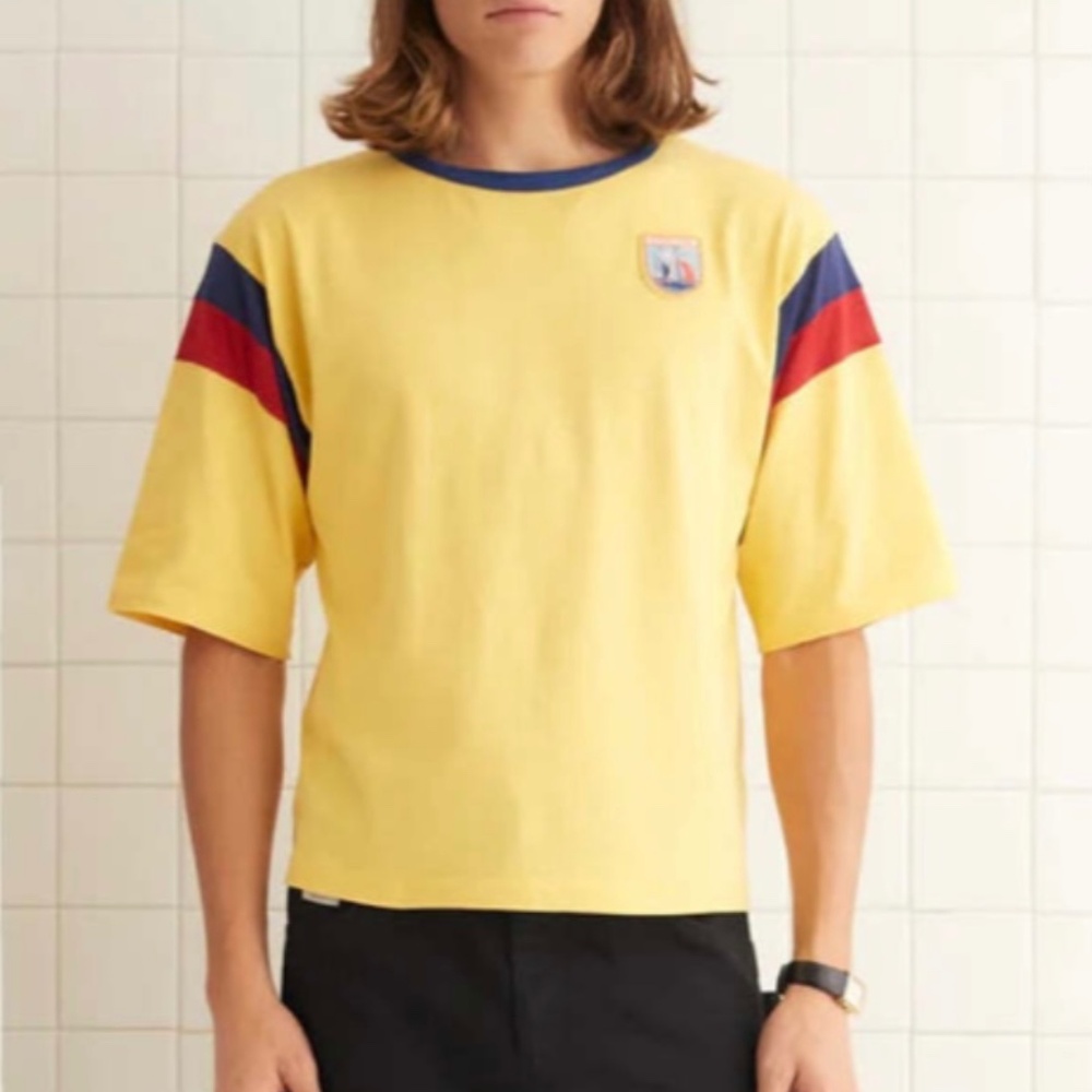 ★NWT Bode Trainig T-Shirt Yellow M★